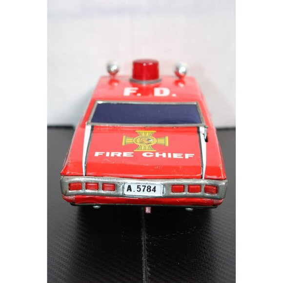 Vintage Fire Chief Car NO.8 With Unique Features - Picture 4 of 8
